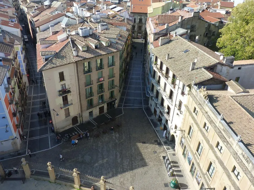 Plaza Catedral Hostel Pamplona Spain